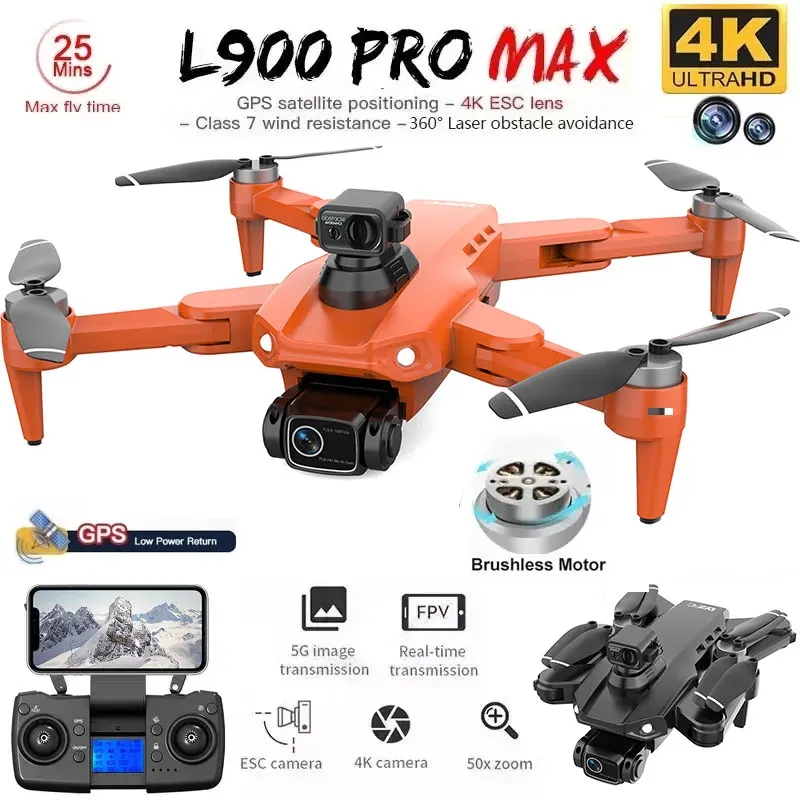 L900 Pro MAX GPS Drone 4K Prof - Drone Battery Case incelemesi ve fiyatı