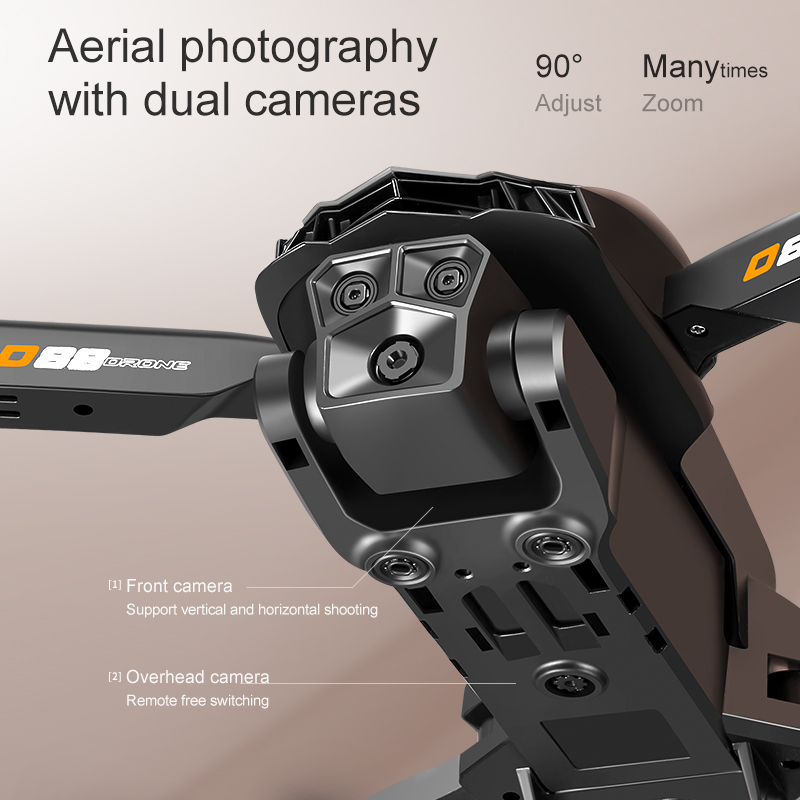 Xiaomi D88 Drone 8K HD Çift Ka - Jjrc Drone X12 incelemesi ve fiyatı