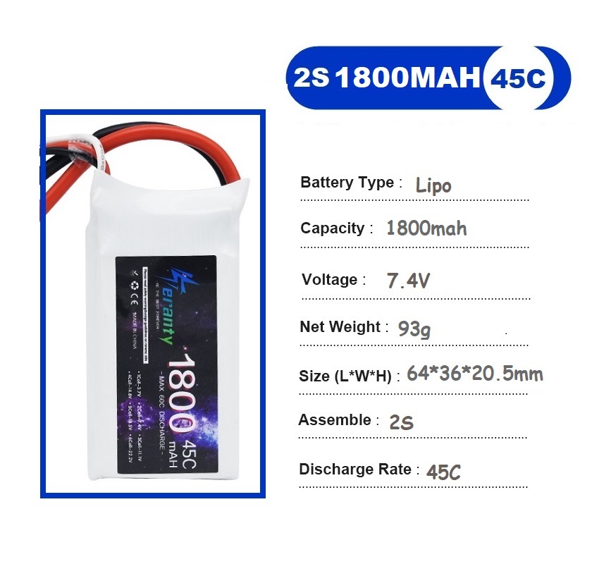 2 adet 7.4V Lipo 2S pil 1500ma - Drone Battery Lipo incelemesi ve fiyatı